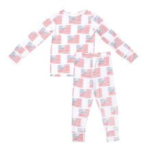 American Flag Two-Piece Long Set | Little Pajama Co.