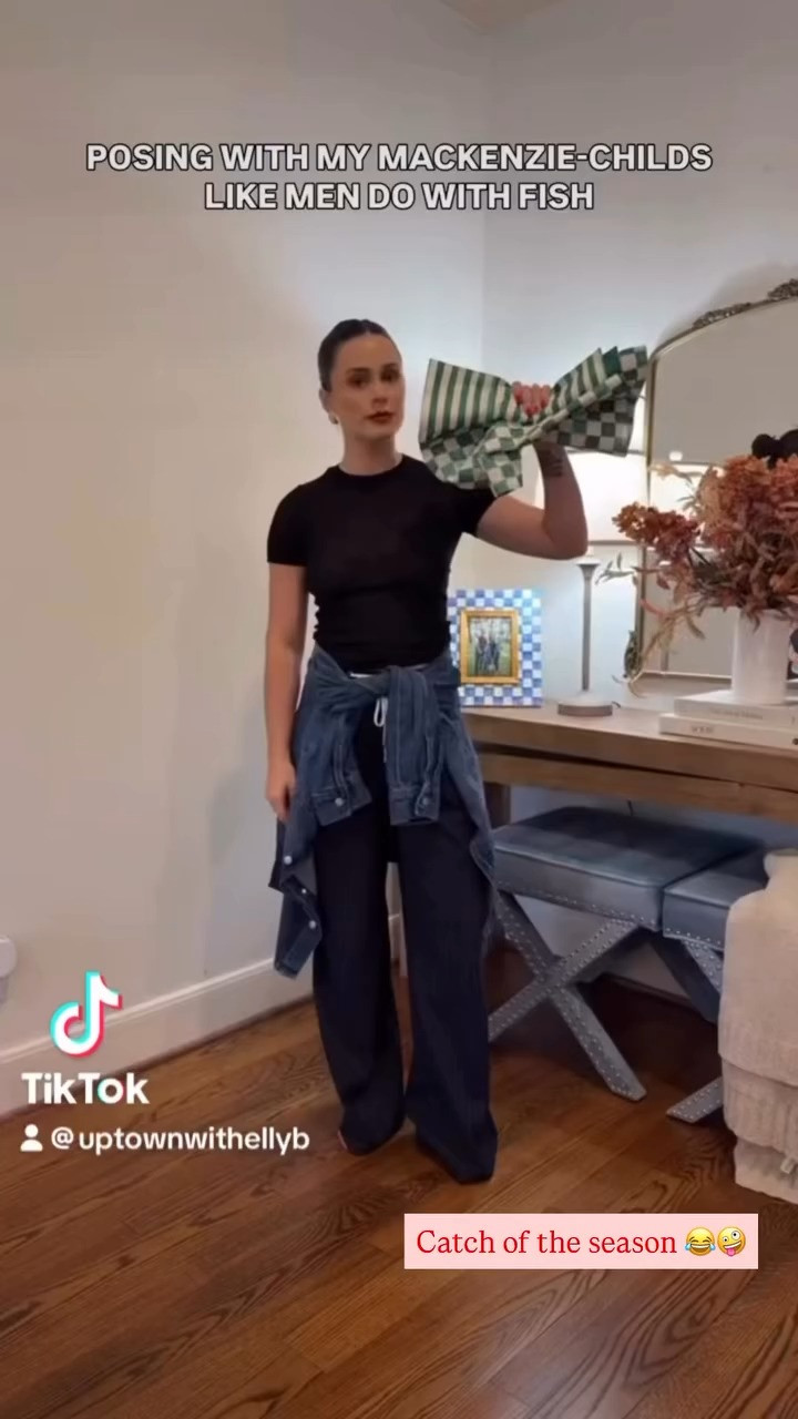 Catch of the season! Posing with my Mackenzie Childs like men do with fish. ;) Linking the items I have in my home and love.  

 #LTKGiftGuide #LTKHome #LTKFindsUnder100