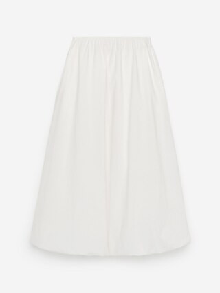 Ballon-Hem Skirt – White – Women – ARKET GB | Arket UK