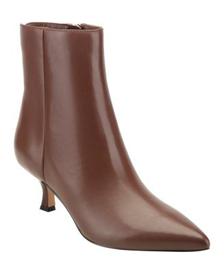 Women's Francy Leather Kitten Heel Ankle Boots | Bloomingdale's (US)