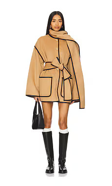 Tularosa Diana Coat in Camel from Revolve.com | Revolve Clothing (Global)