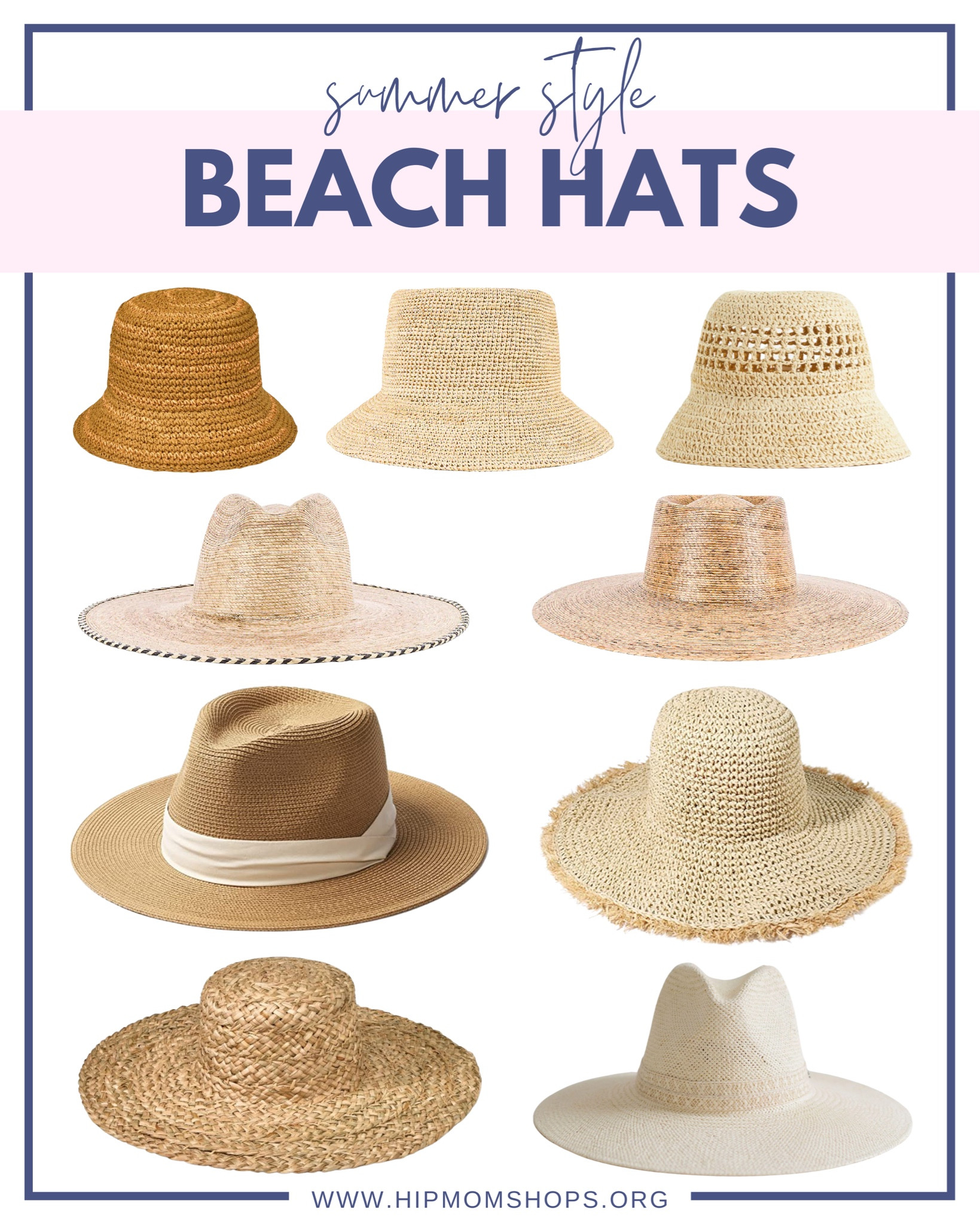 39 Examples of Womens Straw Hats for Summer You'll want to Rock
