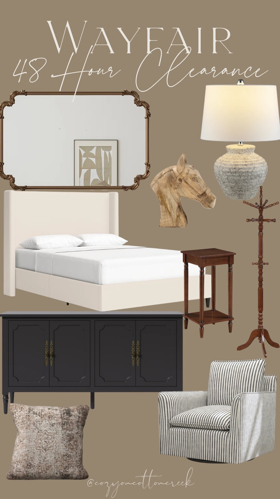 Wayfair 48 hour clearance sale! Don’t miss it!

#LTKHome #LTKSaleAlert