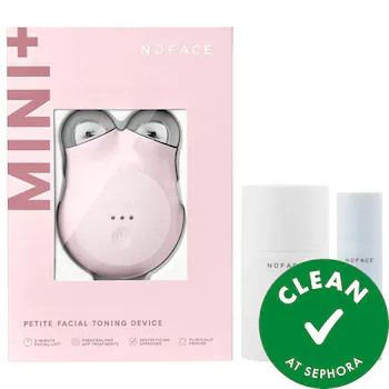 MINI+ Smart Petite Microcurrent Facial Toning Device Starter Kit  - NuFACE | Sephora | Sephora (US)