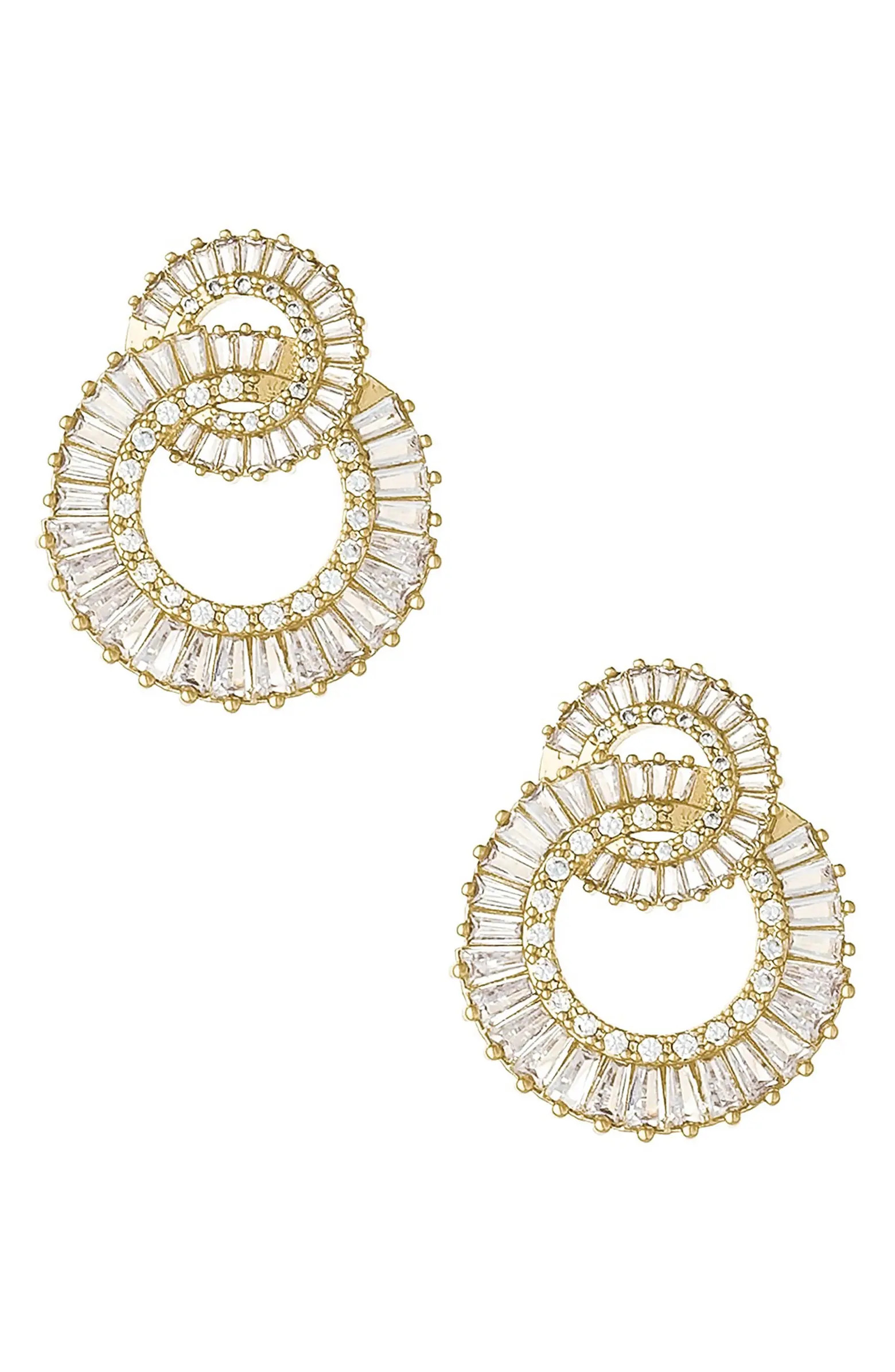 Rotating Circle Stud Earrings | Nordstrom