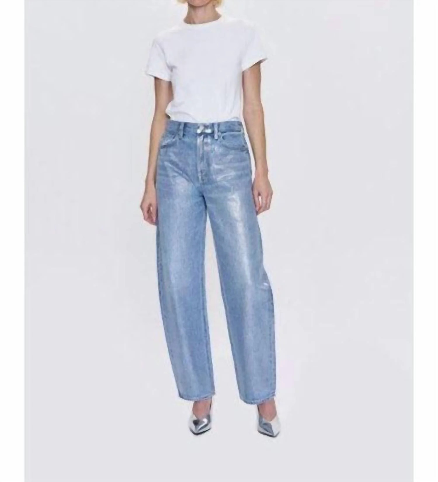 Wes High Rise Barrel Jeans In Spellbound | Shop Simon