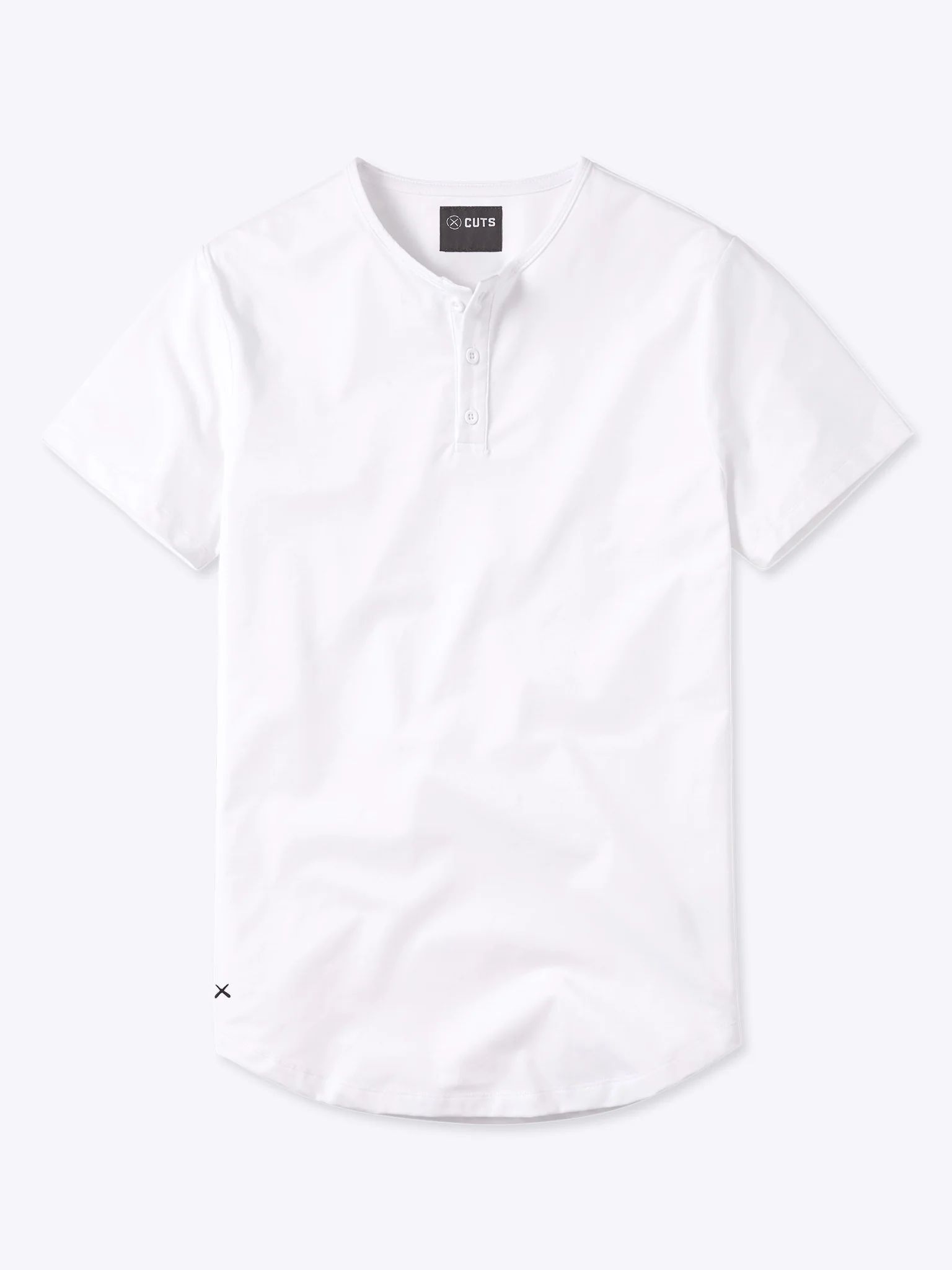 AO Henley Curve-Hem | Cuts Clothing Inc.