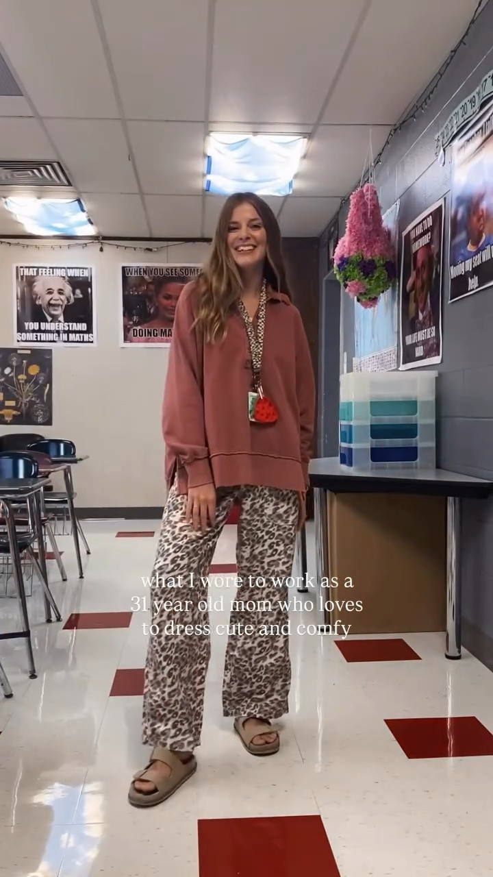 If you don’t have a pair of leopard pants, RUN (don’t walk) to Aerie and buy yourself these cute pants!!!! They are so dang comfy and so freaking cuteeee 🐆🤎🤍

Pants and pullover are both from Aerie/American Eagle! 

Wearing a size small for both!  

Aerie, aerie style, aerie outfits, aerie workwear pants, leopard pants, leopard pants outfit

#ltkstyletip #outfitinspo #outfitideas #ootd #outfitoftheday #liketkit #fall #fallstyle #momootd #whatmelwearstoschool #aerie #aeriestyle

#LTKFindsUnder50 #LTKStyleTip #LTKSaleAlert