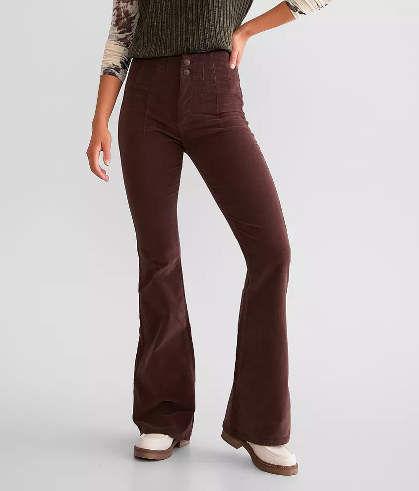 Jayde Corduroy Flare Stretch Pant | Buckle