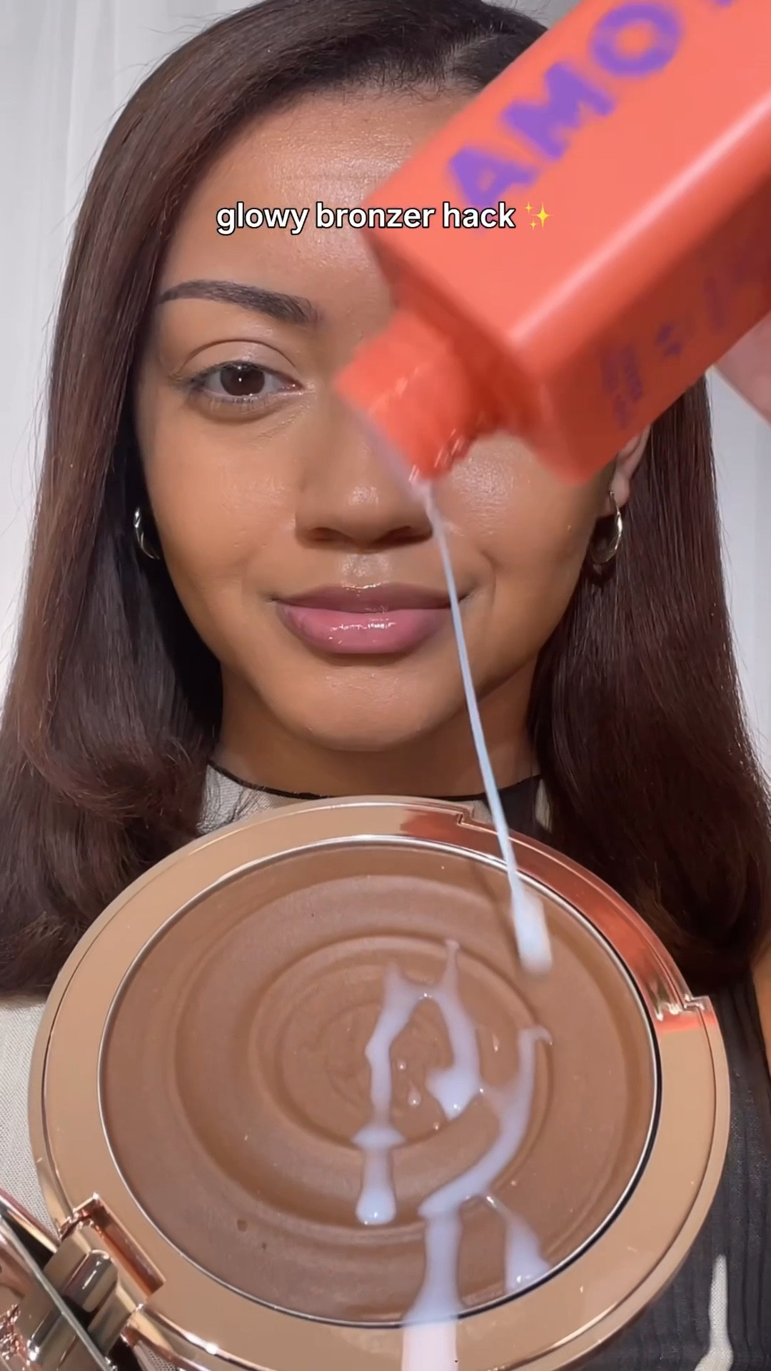 Mix your bronzer with a milky toner to add some glow! 

#LTKbeauty