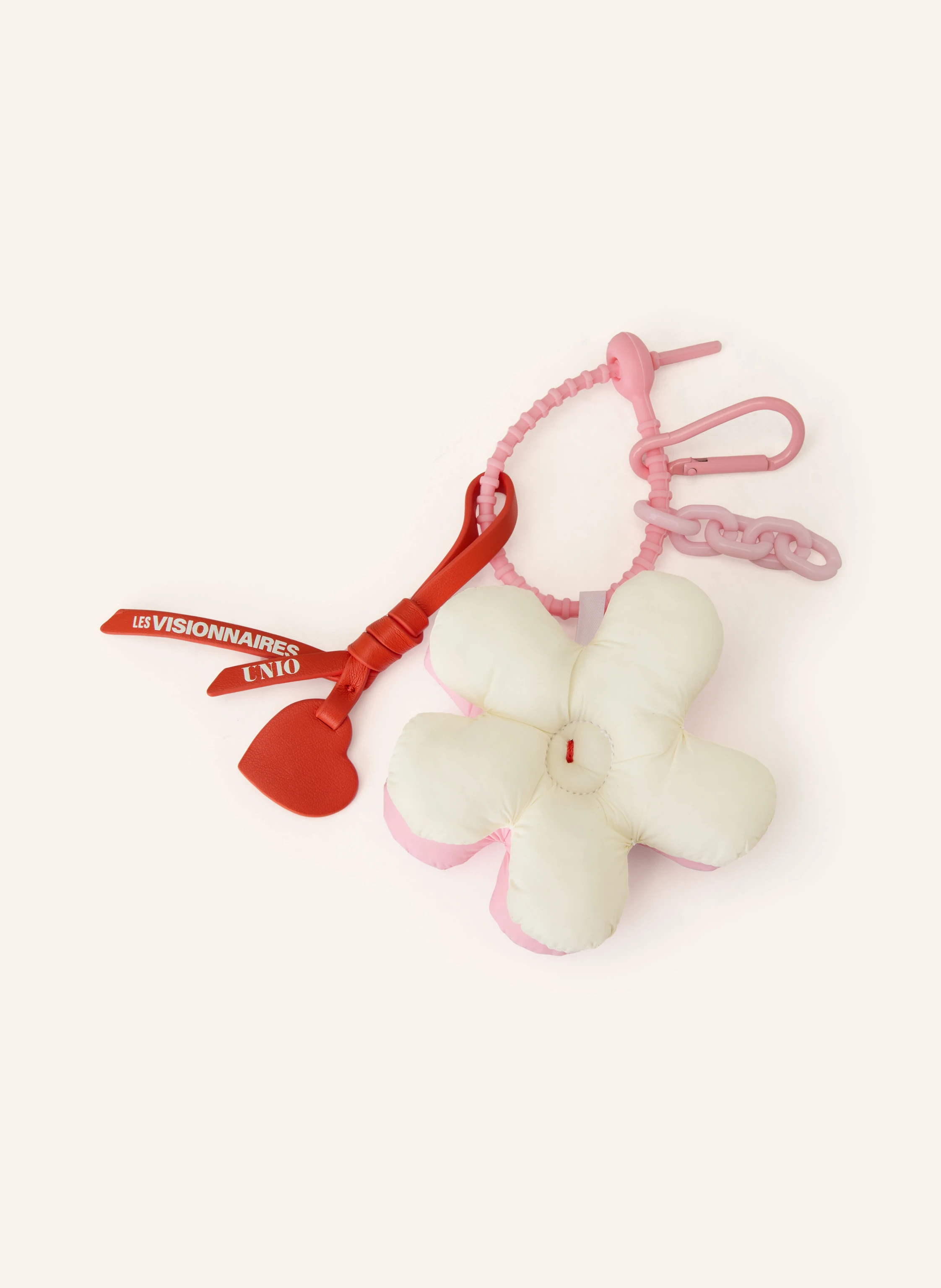 UNIO Taschenanhänger in rosa / weiss | Breuninger (DACH)