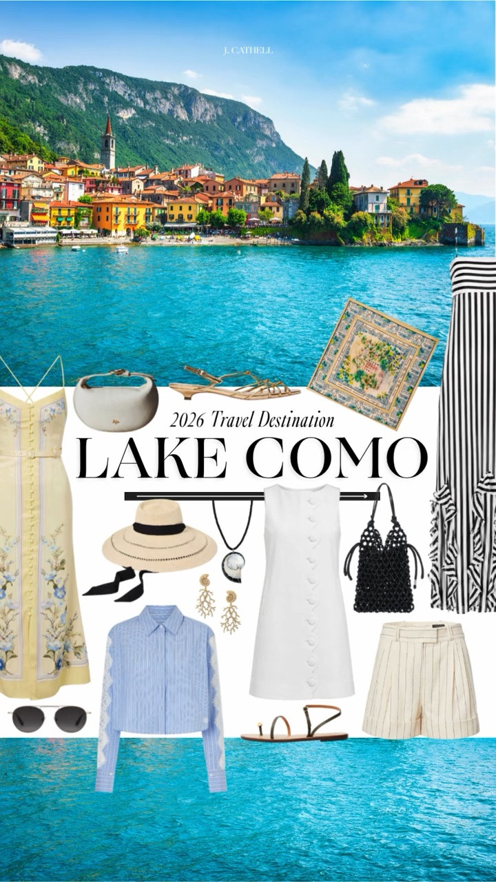 Lake Como has officially entered my European summer daydreams 🇮🇹✨

Think terracotta villas draped in bougainvillea, boat rides across glassy water, long lunches overlooking the lake, sunset aperitivos, and the kind of effortless luxury Italians do better than anyone. I rounded up the best hotels, restaurants, villages, and experiences to save for your next trip—plus outfit inspiration inspired by the timeless Lake Como aesthetic.

From linen dresses and elegant swimwear to raffia bags and oversized sunglasses, this edit is all about dressing for la dolce vita.

Shop the full Lake Como edit below. 🤍

#LakeComo #LakeComoItaly #ItalianSummer #EuropeanSummer #VacationStyle #LuxuryTravel #WhatToWear #ResortStyle #QuietLuxury #SummerStyle #LTKStyle #TravelGuide #ItalyTravel #LakeComoStyle

#LTKOver40 #LTKSeasonal #LTKTravel