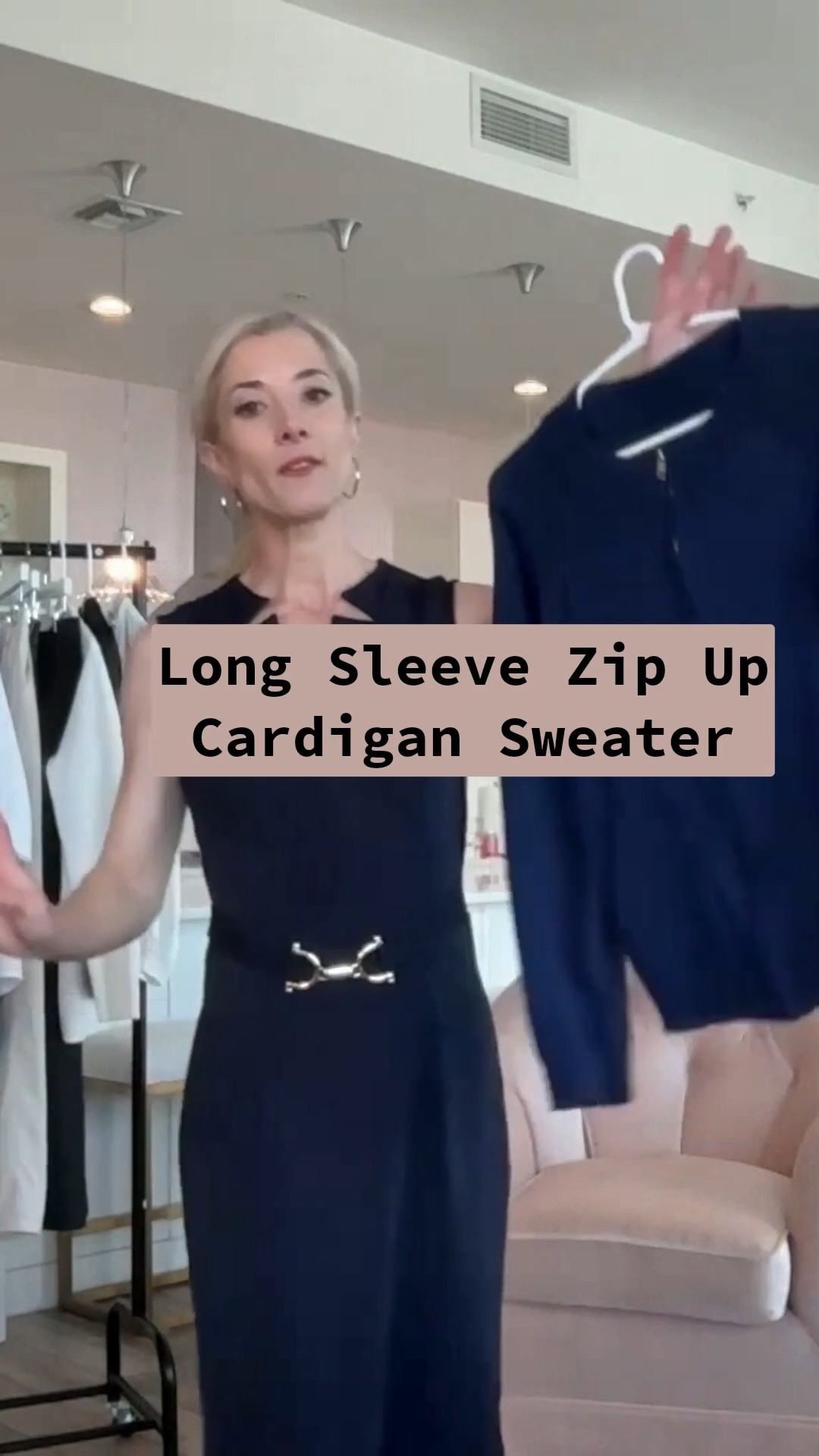 Long Sleeve Zip Up Cardigan Sweater I’m living in! Spring summer fall winter LTK seasonal find for year round layering!  These zip-up cardigan sweaters for women are crafted from soft, knitted fabric that’s lightweight, breathable, and stretchy. Super comfortable to wear! LTK workwear  a must-have piece in your wardrobe. These versatile sweaters can complete any eye-catching look year-round!
LTK travel sweater must have! For LTK vlog volume up style tips recommendations 
- Light zip-up top for women made of soft knit fabric.
- Smooth zip-up closure.
- 2 slant pockets, crew neck, comfy loose fit, ribbed cuffs, ribbed hems.
- Creates a sporty, fashion-forward, classic look that’s will never go out of style.

#LTKvlog #LTKTravel #LTKWorkwear