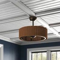 Klyde 16.5'' Ceiling Fan with Light Kit | Wayfair North America
