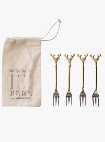 Reindeer Fork Set of 4 | Amazon (US)