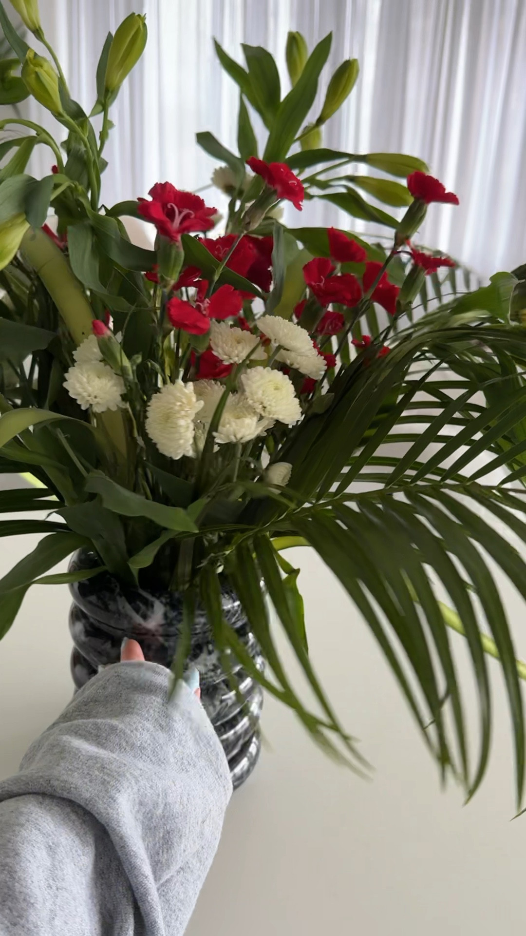 This is a utensil holder, but love it as a vase. Bought the stems and leaves from Fred Meyer and made this bouquet !

#LTKhome #LTKVideo #LTKSeasonal