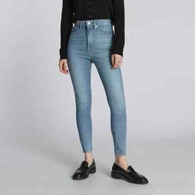 NWT Everlane The High Rise Skinny Jeans Medium Blue Wash Size 27 R Full Length  | eBay | eBay US