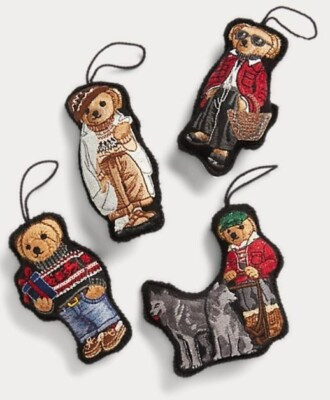 Polo RALPH LAUREN Christmas Ornament Polo Bear | eBay US