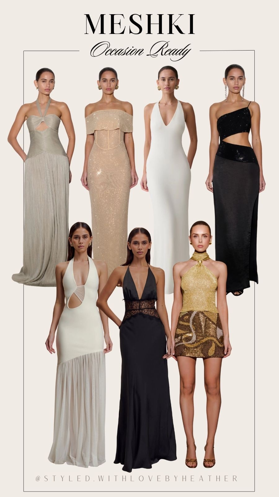 If you have events coming up… you need to see this 🤍✨
MESHKI’s occasion pieces are giving expensive energy — structured fits, luxe fabrics, and silhouettes that hug in all the right places.

Whether it’s weddings, dinners, or summer nights out… these dresses are made to stand out (in the best way).



#LTKgrwm #LTKdayinmylife #LTKootd
