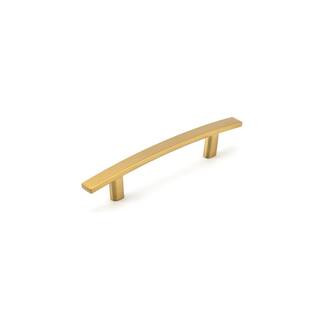 Richelieu Hardware 3-3/4 in. (96 mm) Aurum Brushed Gold Transitional Drawer Pull-BP65096158 - The... | The Home Depot