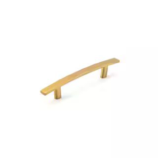 Richelieu Hardware 3-3/4 in. (96 mm) Aurum Brushed Gold Transitional Drawer Pull-BP65096158 - The... | The Home Depot