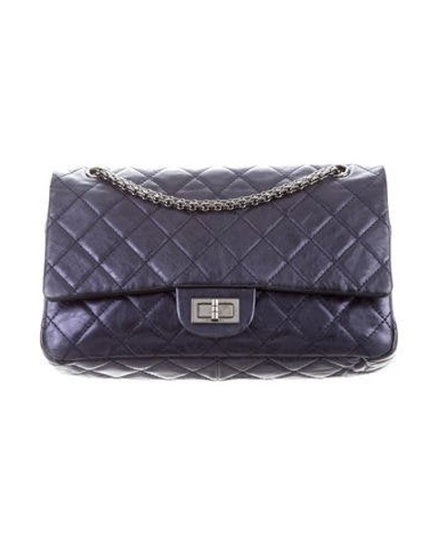 Chanel Reissue 227 Double Flap Bag Black | The RealReal