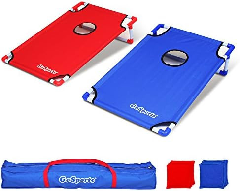 GoSports Disney Pixar Portable PVC Framed Cornhole Toss Game Set with 8 Bean Bags and Travel Carr... | Amazon (US)