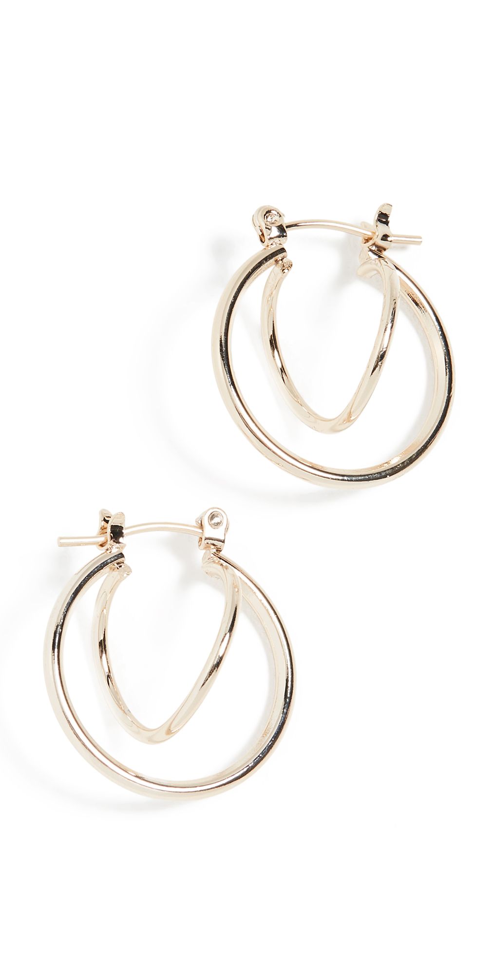 Jules Smith Twisted Huggie Earrings | Shopbop
