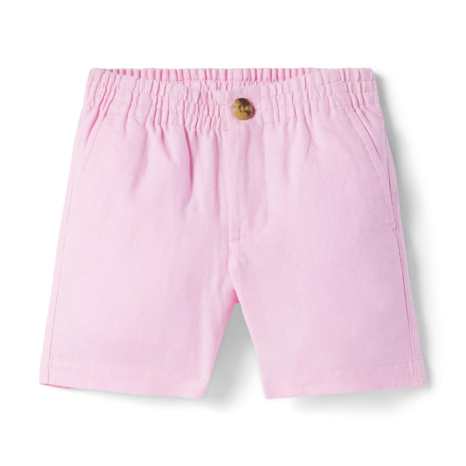 Linen-Cotton Pull-On Short | Janie and Jack