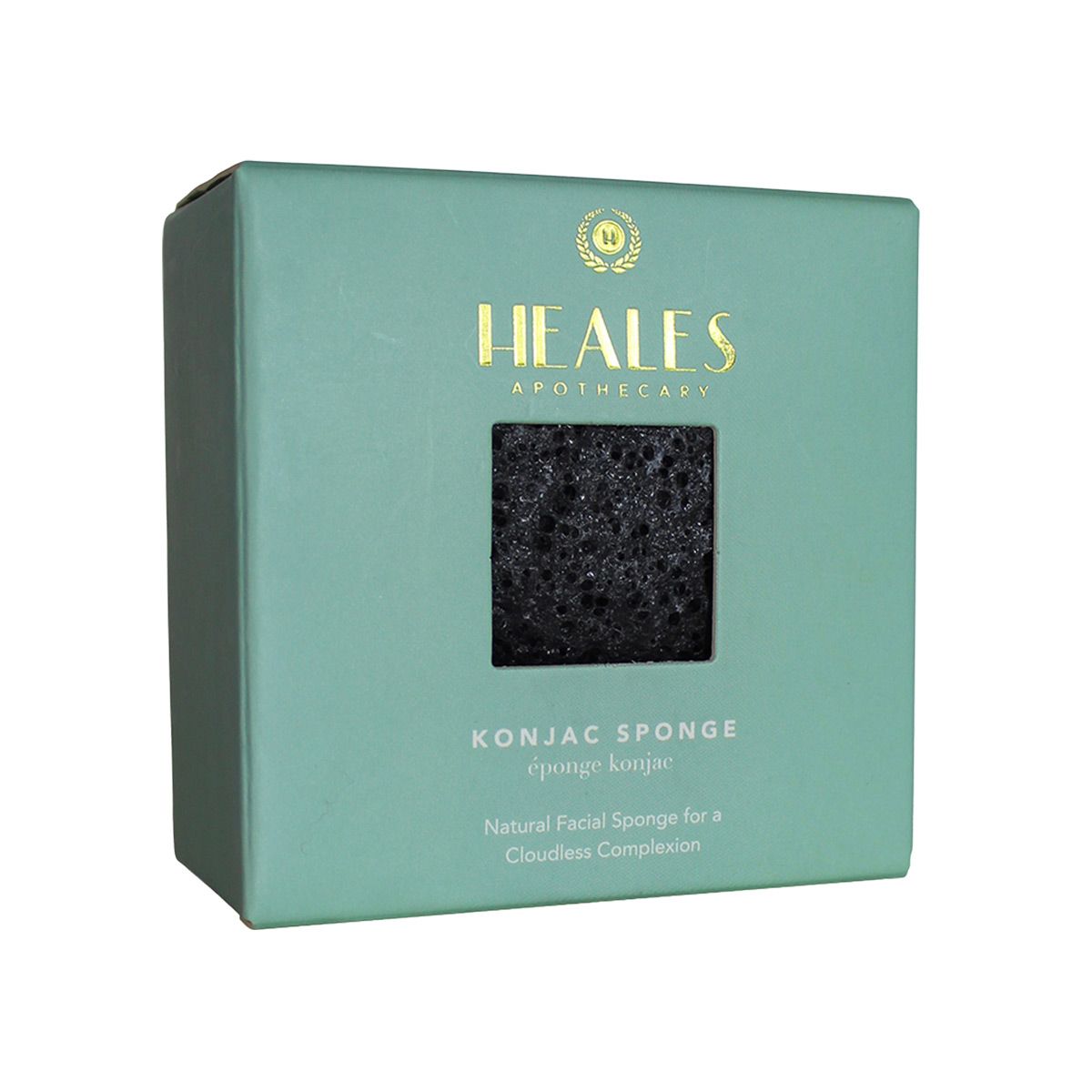 Heales Apothecary Konjac Sponge Charcoal | The Container Store