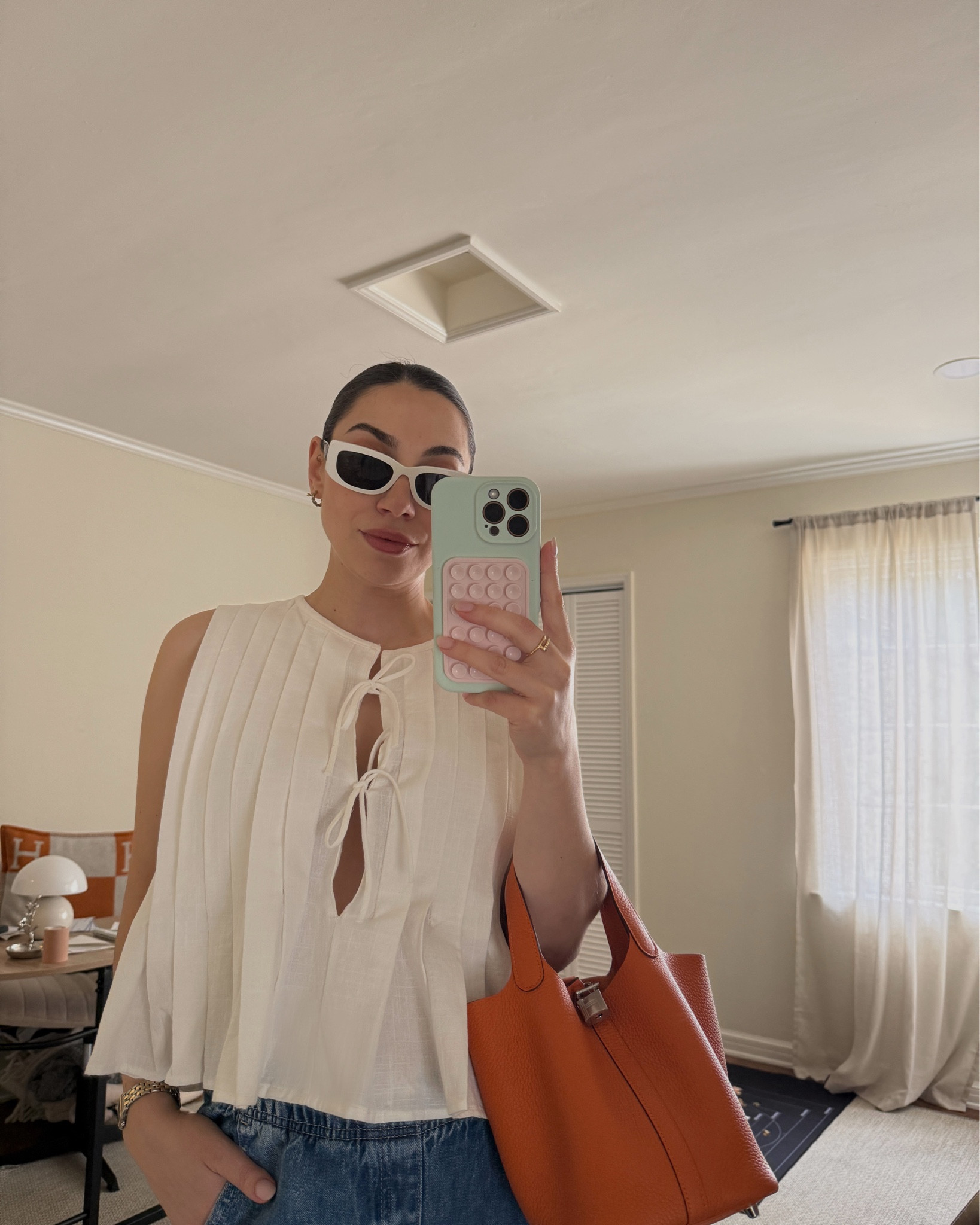 Little weekend outfit 🤍 Love this too for warmer weather! It’s a linen cotton blend.

#LTKBeauty #LTKootd #LTKBump