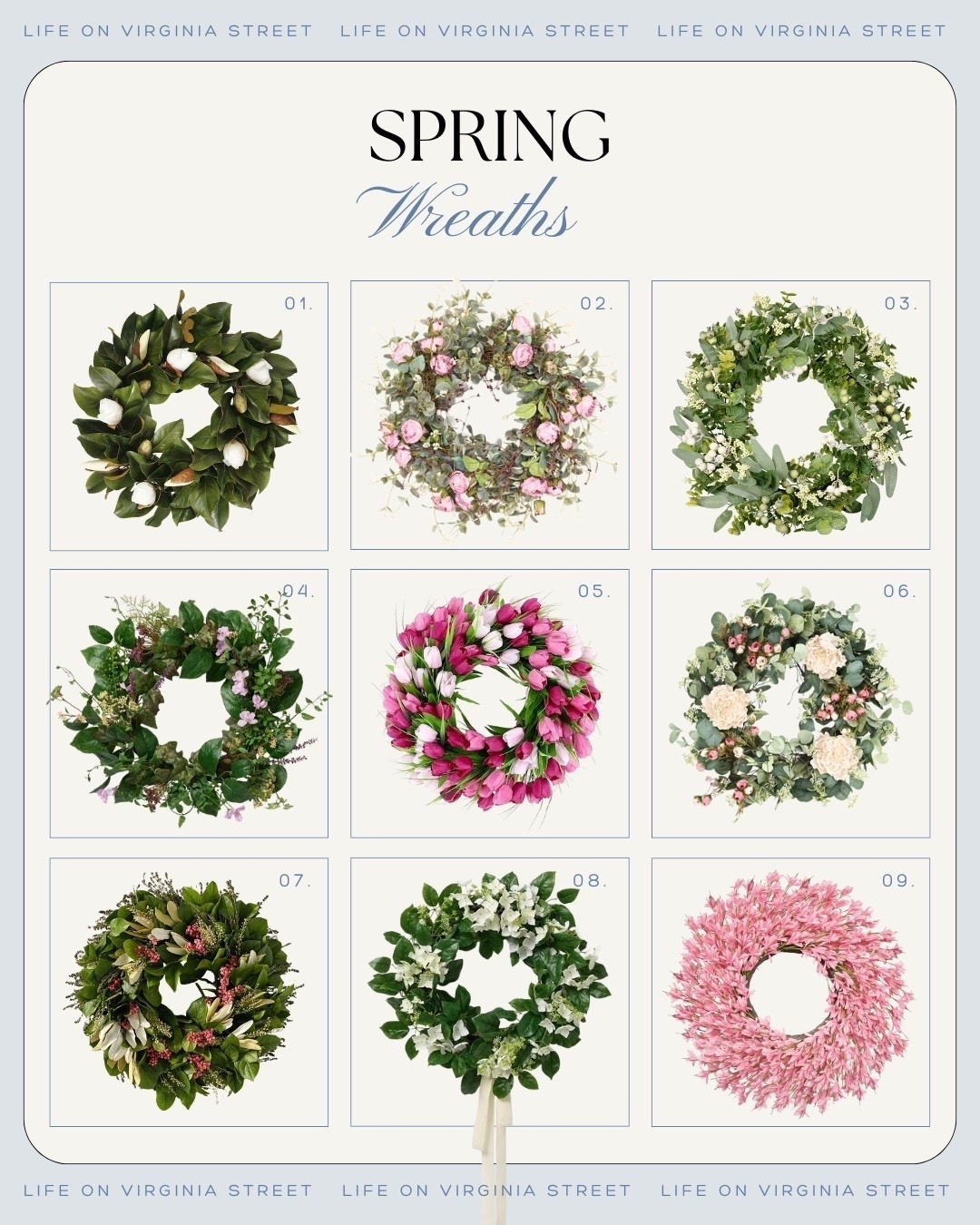 Spring wreaths 🙌🏻🙌🏻

Spring colors, spring decor,

#LTKHome #LTKSeasonal

#LTKHome #LTKSeasonal