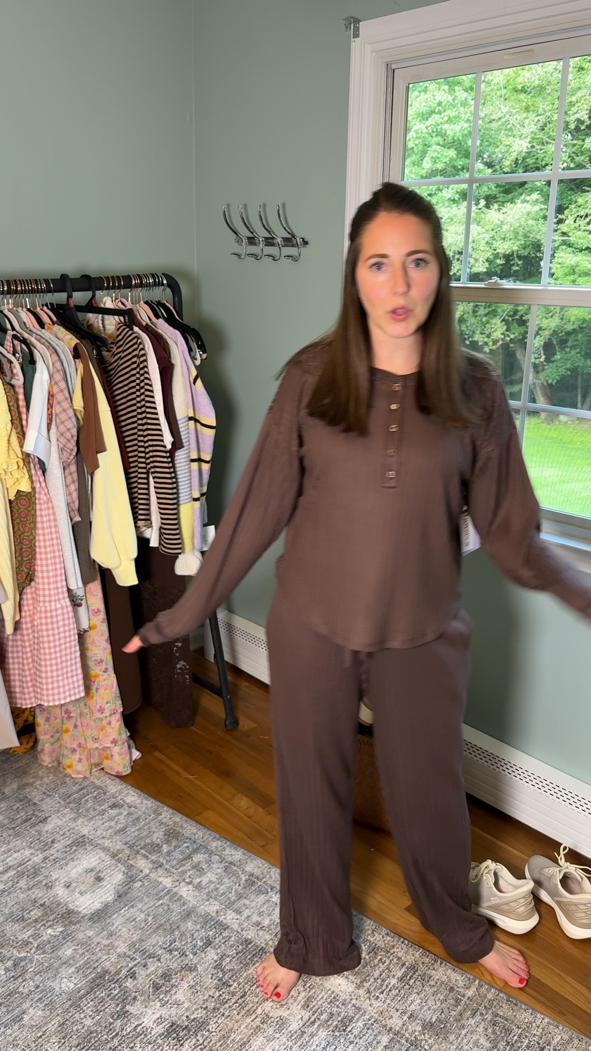 This set is SO Comfy! I love that you can wear the pieces together or separately 

I'm wearing size medium  

 #LTKootd
