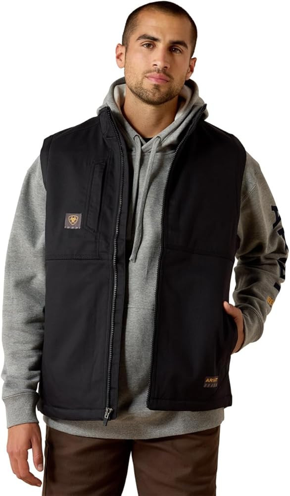 ARIAT Mens Rebar Duracanvas Vest | Amazon (US)