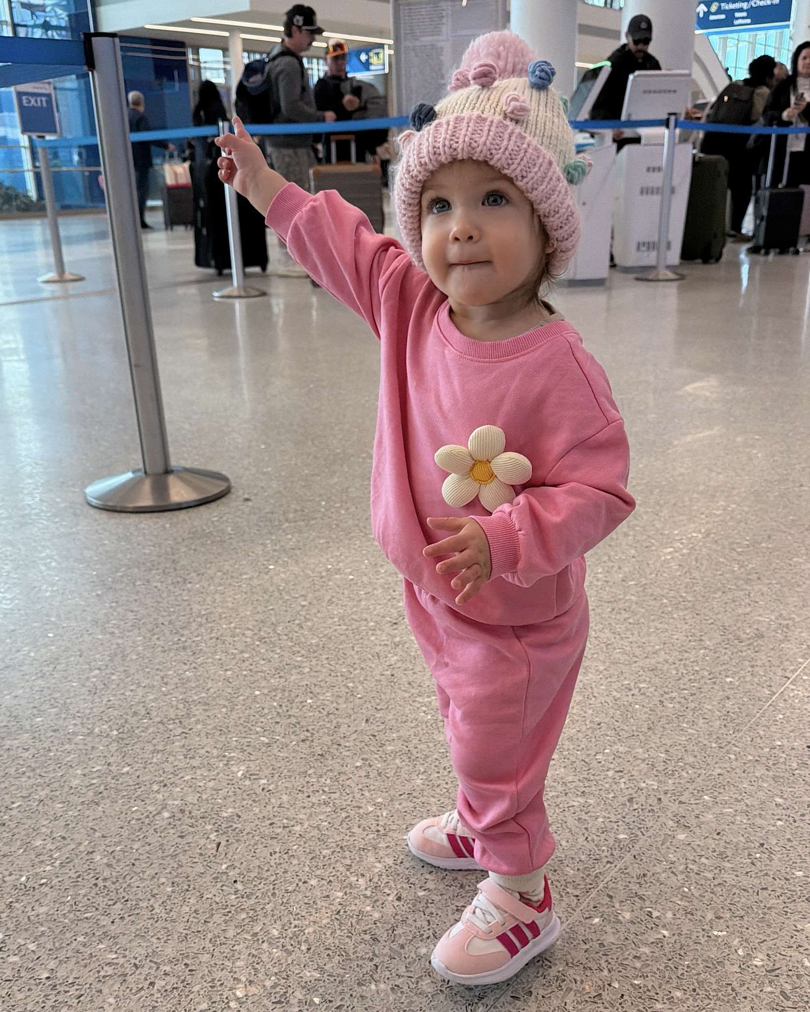 Cutest lil travel fit 💗🌸 

#toddlergirl #oldnavy #matchingset #pinkoutfit #babygirloutfit

#LTKTravel #LTKBaby