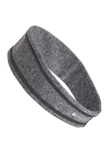 Zella 'Zeltek' Reflective Headband, Size One Size - Grey | Nordstrom