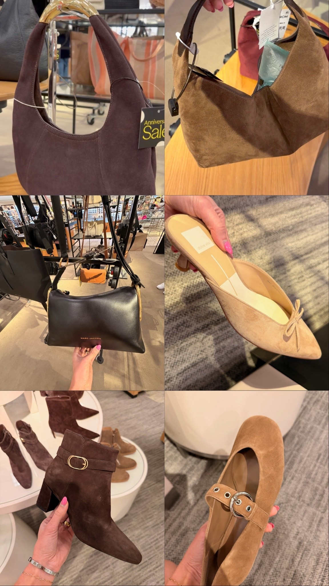 rounded up my favorite finds from the Nordstrom sale and this suede hobo bag lineup alone might be worth the trip — plus the Marc Jacobs bag and that Dolce Vita mule are calling my name
Linking everything below, shoes and bags run true to size

#LTKSaleAlert