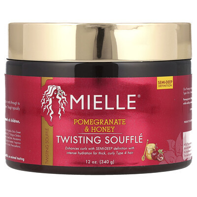 Mielle, Twisting Souffle, Pomegranate & Honey, 12 oz (340 g) | iHerb