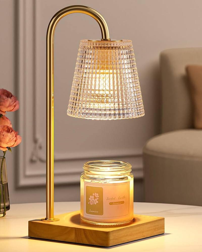 Hong-in Candle Warmer Lamp with Timer Dimmer,Birthday Gifts for Women Mom Sister,House Warming Gi... | Amazon (US)