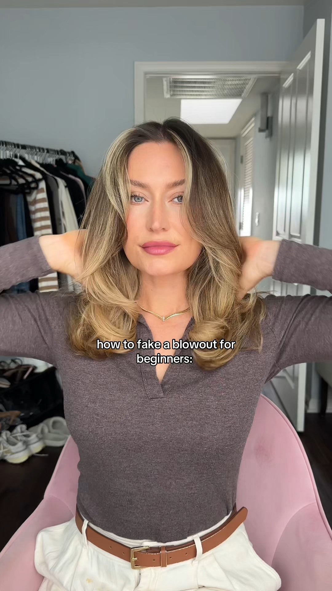 Easiest blowout hack ever! Just need 5 rollers and a curling iron 

#LTKWatchNow #LTKBeauty #LTKStyleTip