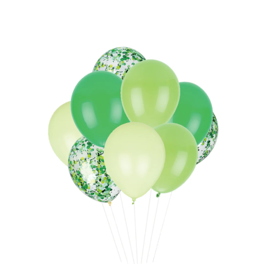 Green Key Lime Pie Balloon Bouquet | Ellie and Piper