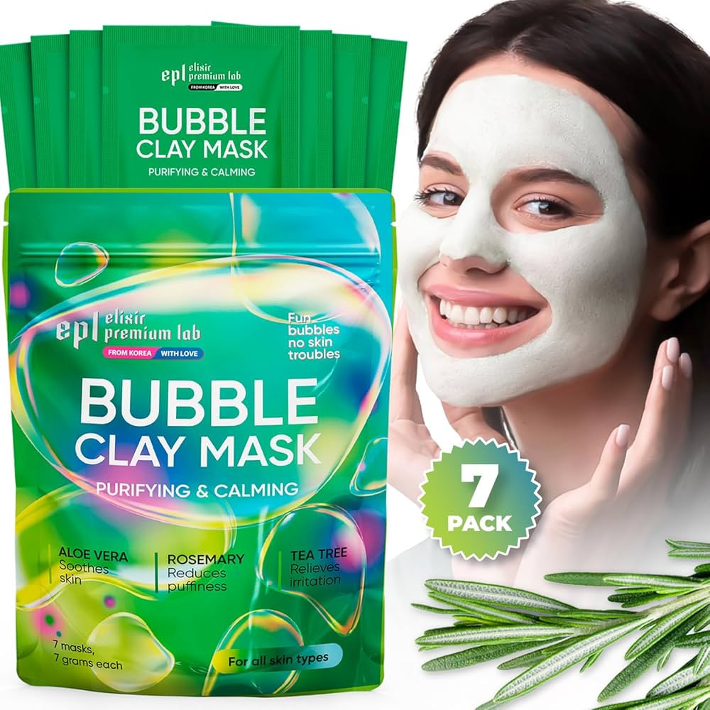 WONDER FAMILY Premium Carbonated Bubble Clay Face Mask for Deep Pore Cleansing - Hydrating Moistu... | Amazon (US)