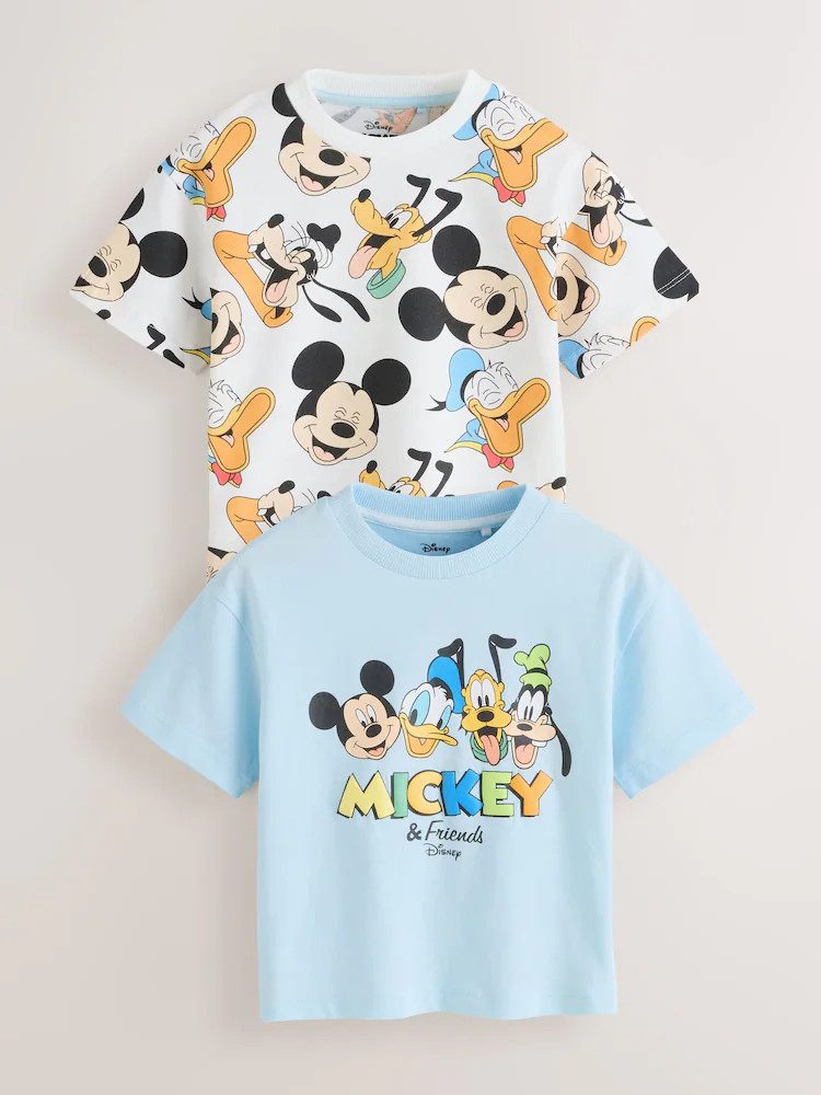 Multi Mickey Mouse Short Sleeve T-Shirt (3mths-8yrs) | Next US
