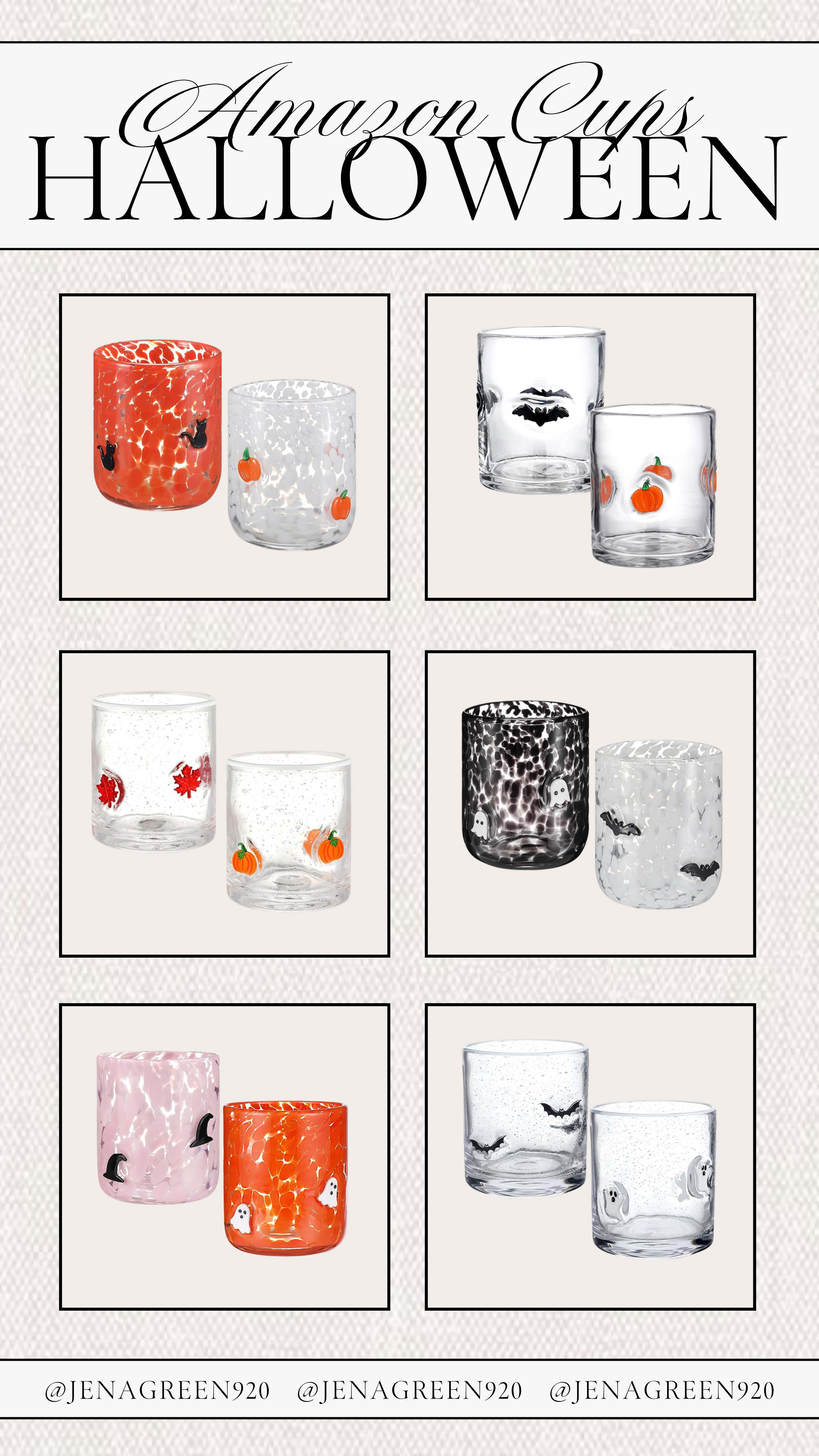 Halloween Cups | Amazon Halloween Cups | icon Juice Glasses 

 #LTKSeasonal #LTKHome #LTKFindsUnder50