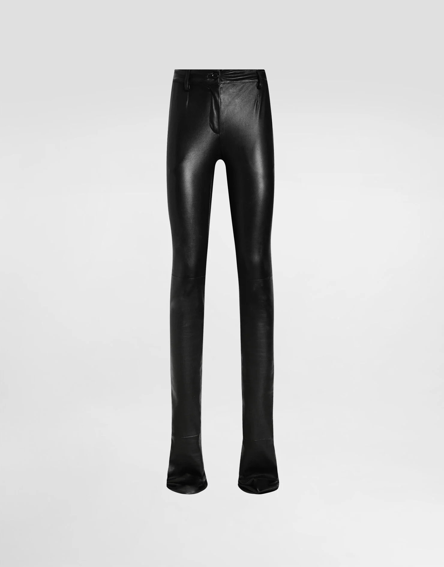 Stretch nappa leather trousers | Dolce & Gabbana US