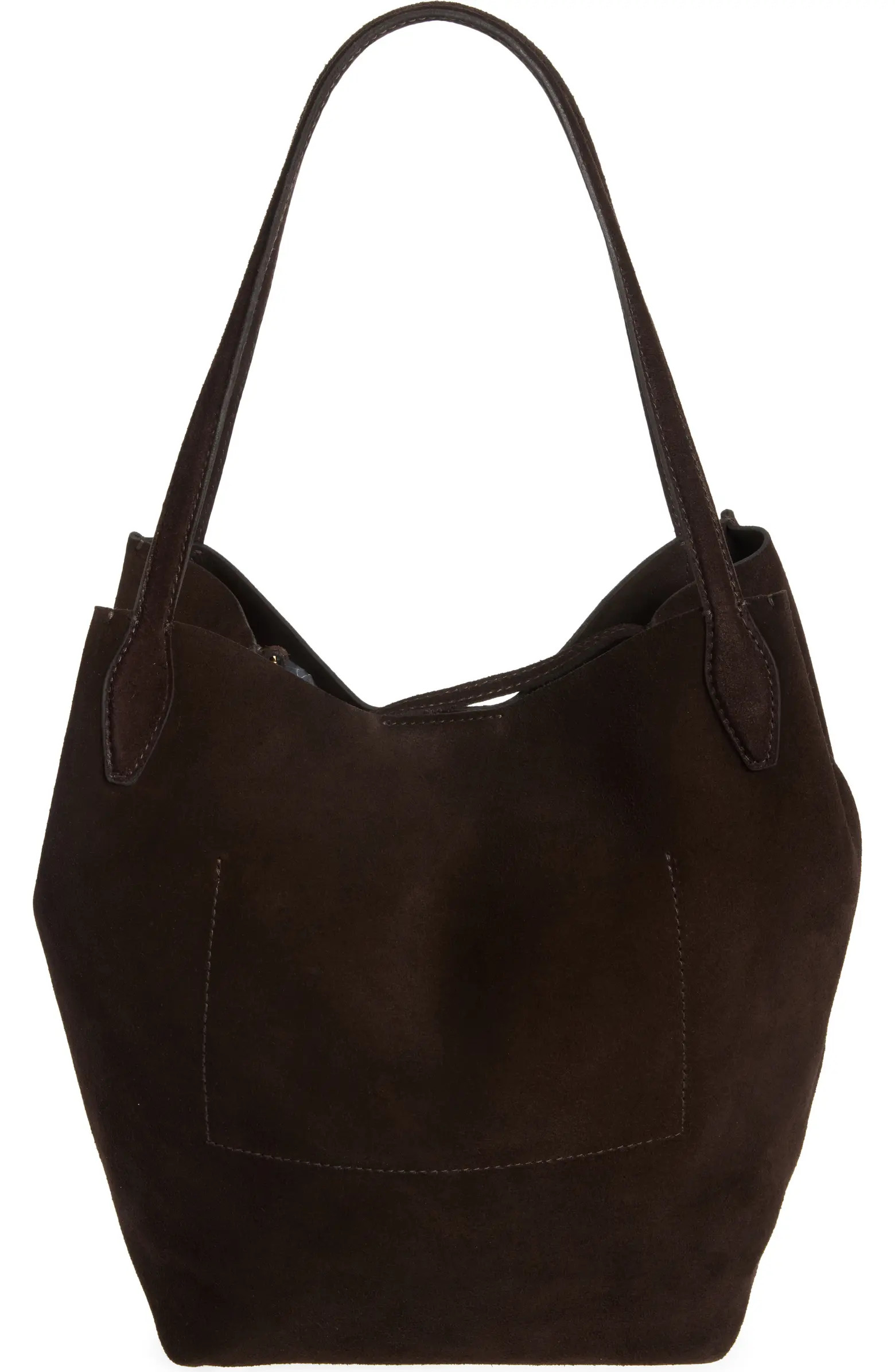 Madewell The Oversize Shopper Tote in Soft Grain Suede | Nordstrom | Nordstrom