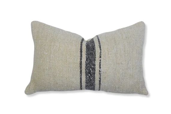 Vintage Grainsack Pillow Cover | Etsy (CAD)