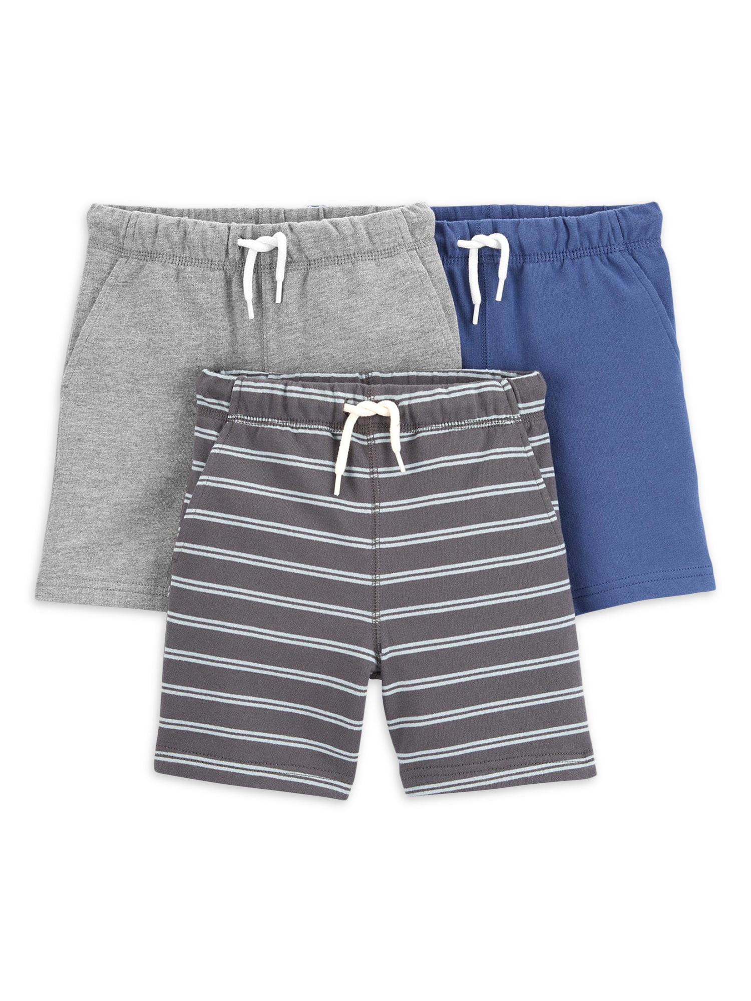 Carter's Child of Mine Baby and Toddler Boy Shorts, 3-Pack, Sizes 12M-5T - Walmart.com | Walmart (US)