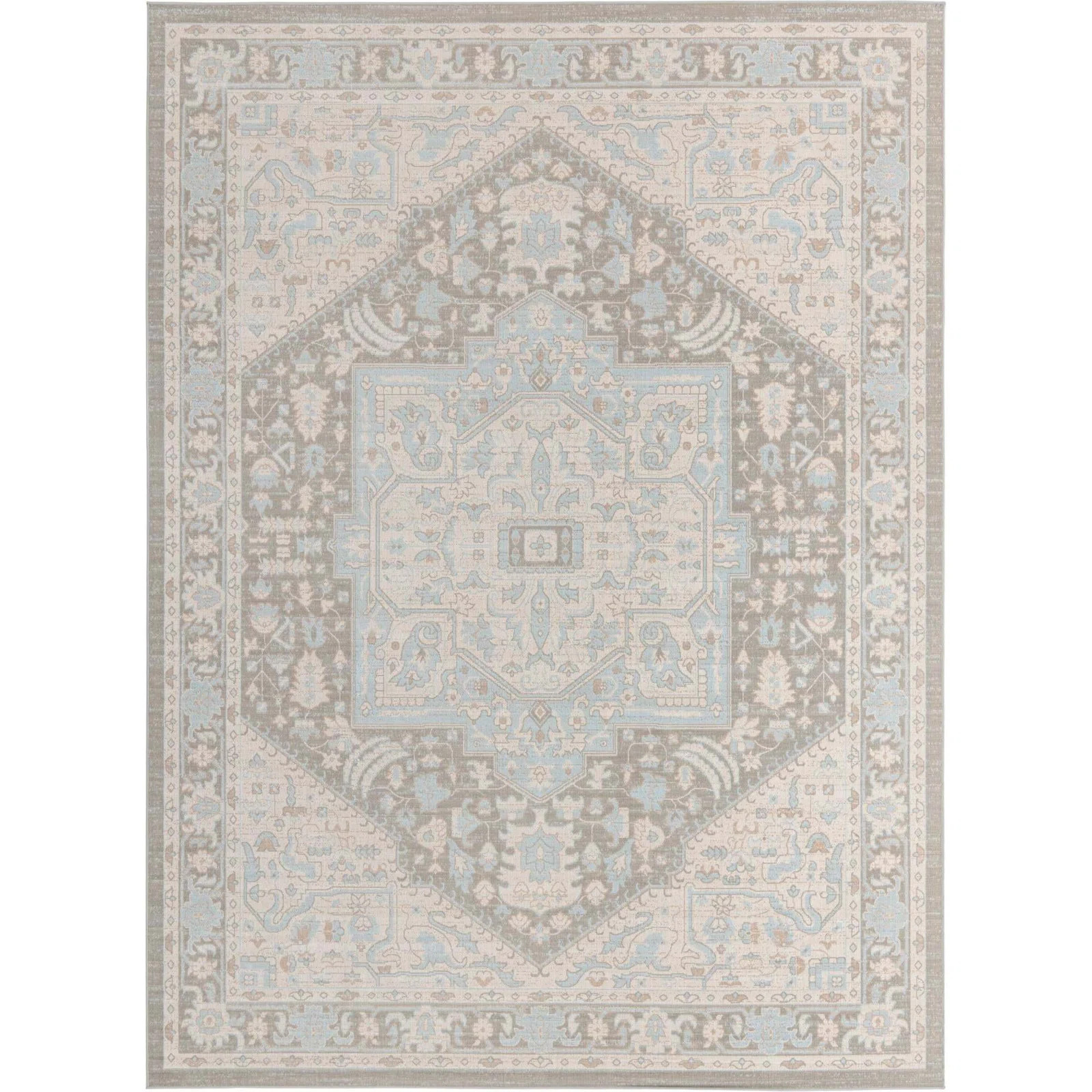 Shaundrelle Area Rug in Cloud Gray | Wayfair North America