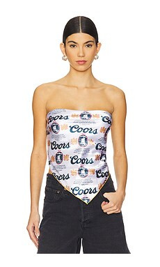 The Laundry Room X Revolve Coors Original Printed Bandana in White from Revolve.com | Revolve Clothing (Global)